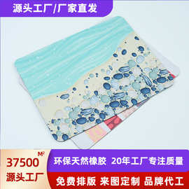 黑色白色卷材片材鼠标垫天然橡胶原厂批发广告图片logo定制