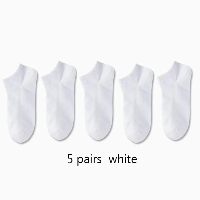 Or Men Women Socks Black White Gray Plaid Breathable Ankle Socks Spring Summer Short Socks Low Cut Thin