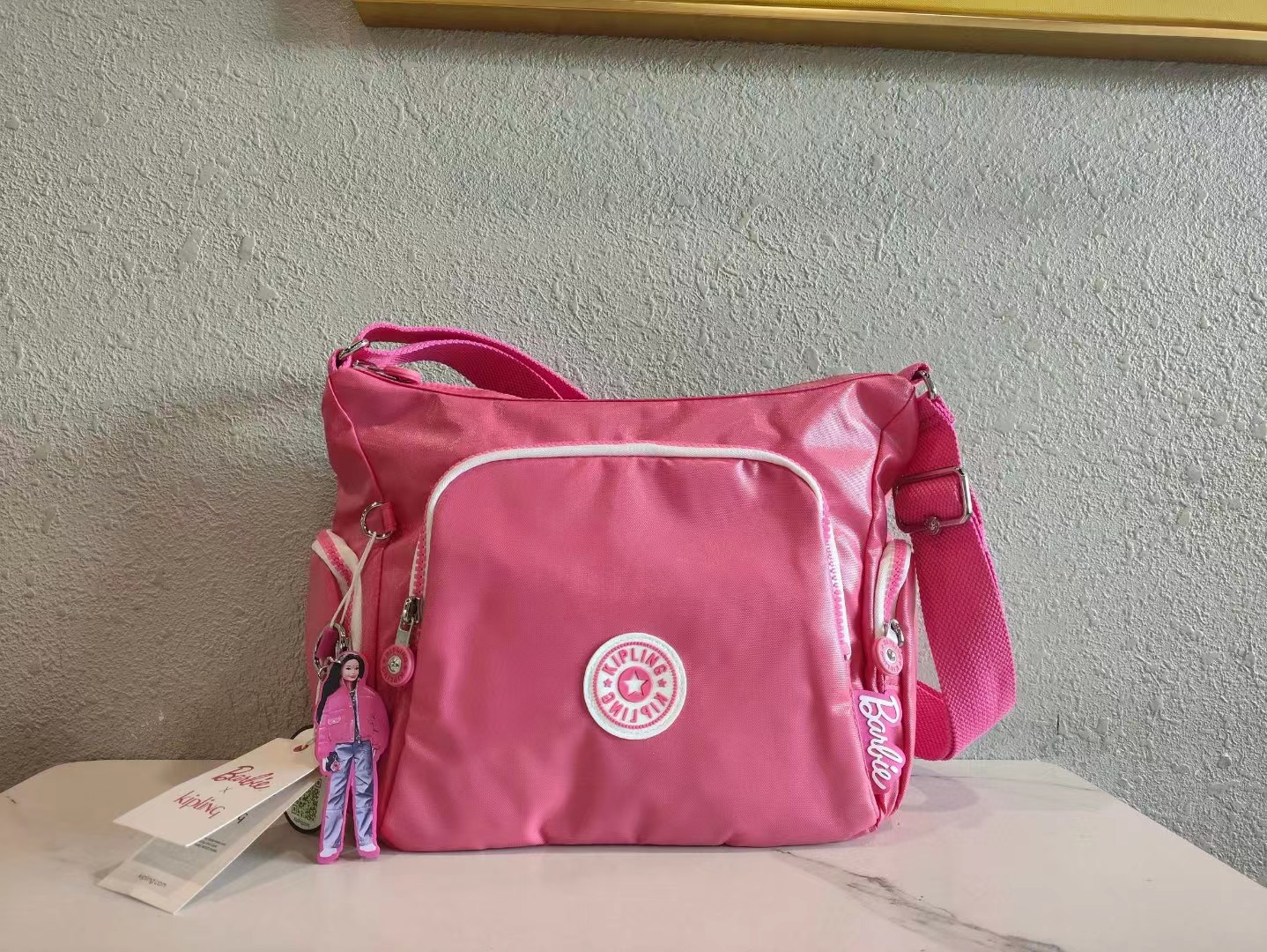 Original K12632/ki5035 Monkey Bag Bolso bandolera Bolso bandolera Soporte grande para una generación