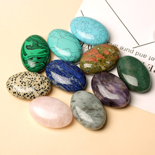 ��Ȼˮ��ԭʯ�E�A����ʯ6*4cm������ʯ Ĵָ��Ħ����ʯ�b[��