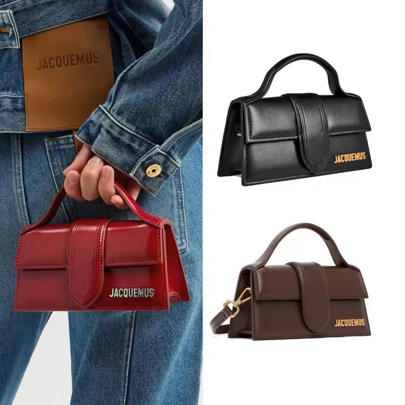 French Niche Brand Jacquemus Le Bambin Lipstick Bag Handbag Women's Mini Shoulder Crossbody Versatile Mini Bag
