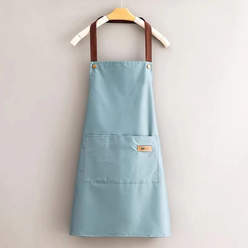 防水防油エプロン飲食男女作業服ウエスト周りカスタムinfo家庭用キッチン料理シンプルエプロン|undefined