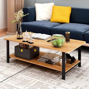 Creative Double-layer Coffee Table Simple Low Table Sofa Side Table Living Room Table Economical Living Room Small Table