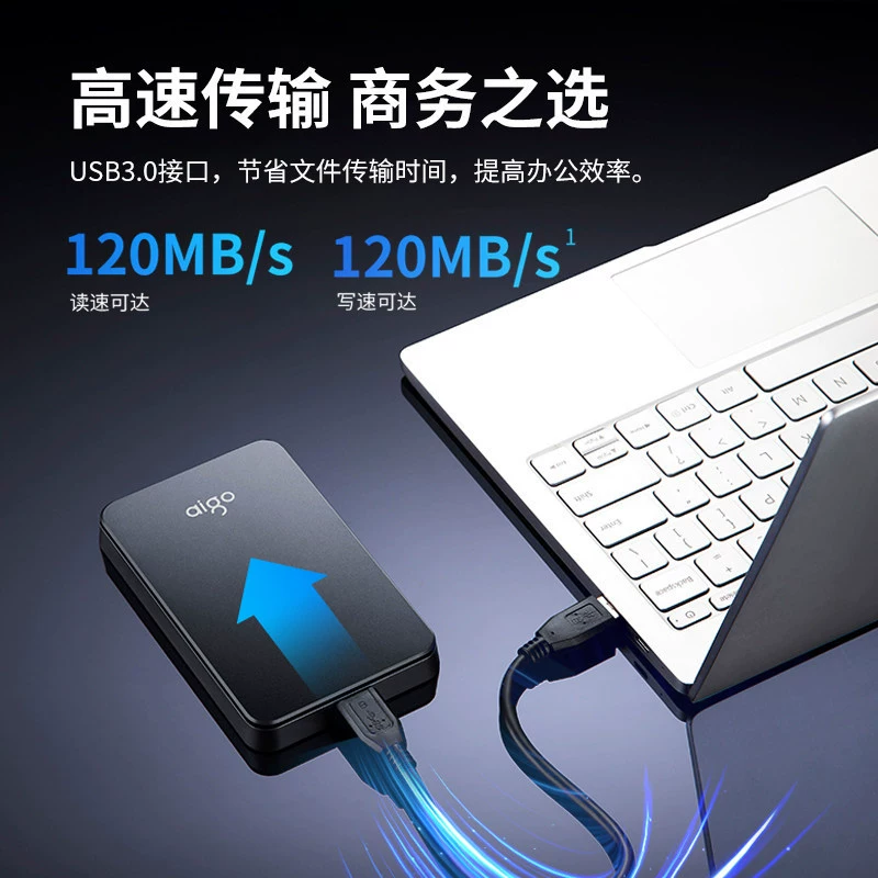 Совместимый с Patriot (AIGO) HD809 мобильный жёсткий диск USB3.0 высокой скорости стабильный бизнес-жёсткий диск