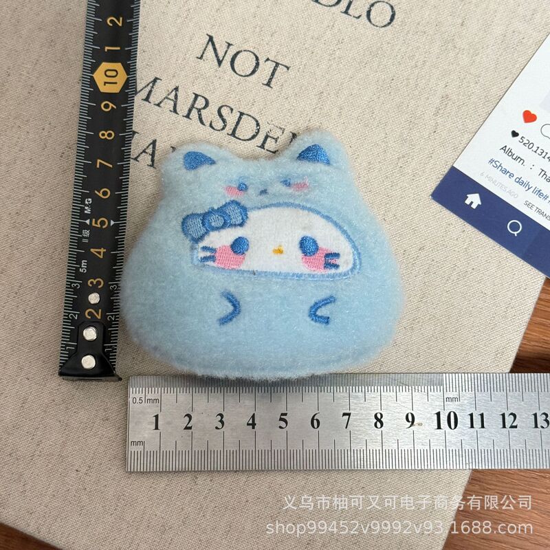 可爱甜美少女卡通凯蒂猫毛绒发饰围巾手套挂件胸针配件辅料配饰|undefined