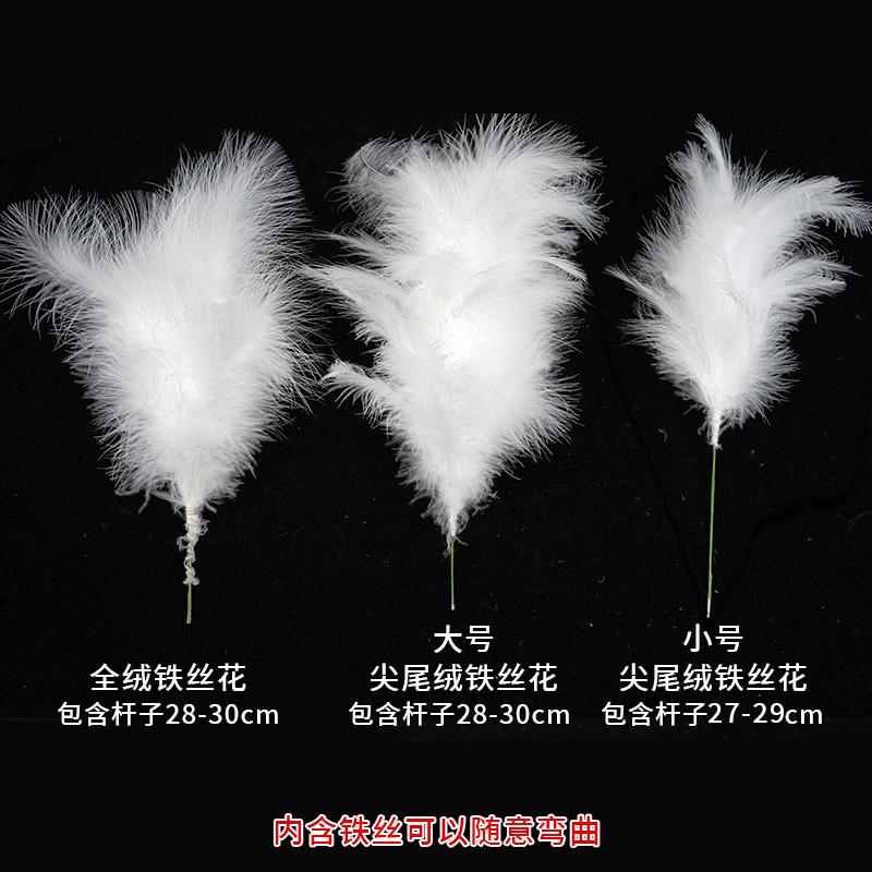 Plumas Decorativas Artesanales para Bodas y Manualidades DIY
