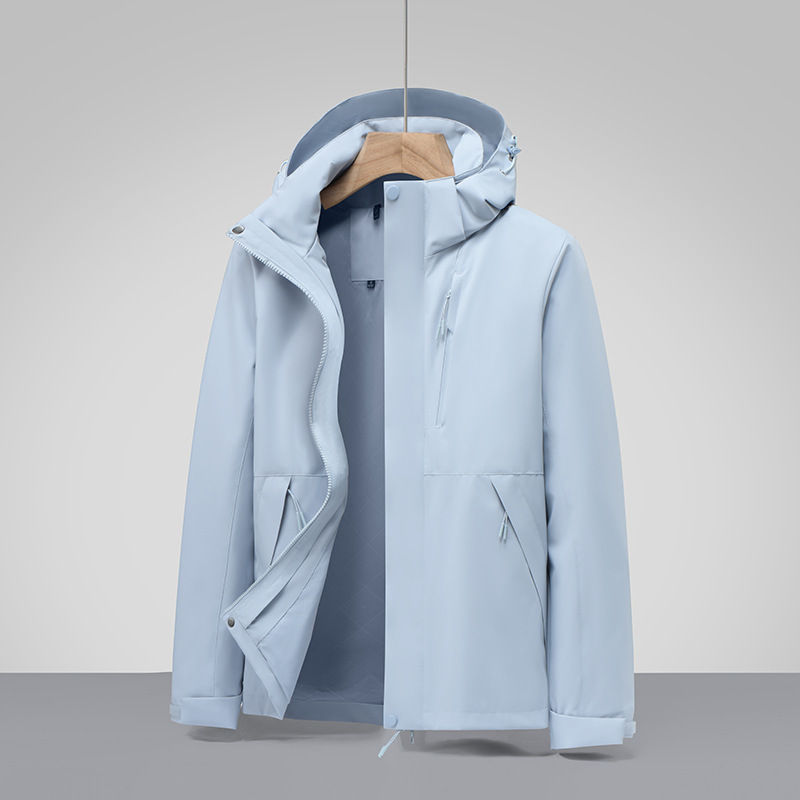Jackets for Men and Women New Spring and Autumn Outdoor Sports Windproof and Waterproof Simple Jackets Soft Shell Mountaineering Jackets Wholesale