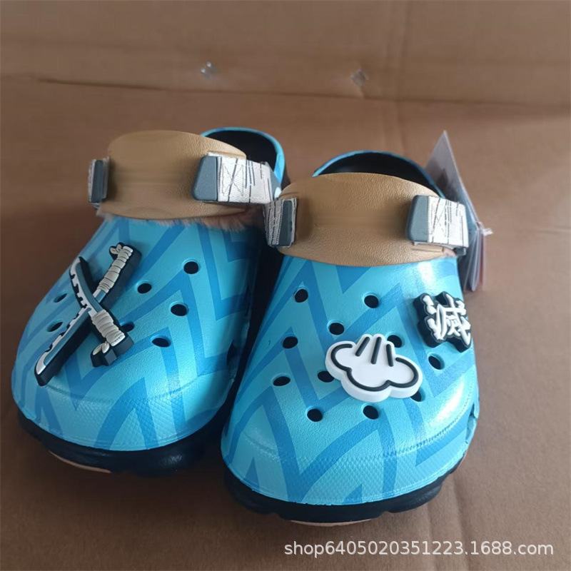Cross Collaboration Model Trin Demon Slayer-Inosuke Clogs Unisex Beach Shoes Manufacturer Cross-Border Shoes Cross Collaboration Model Trin Demon Slayer-Inosuke Clogs Unisex Beach Shoes Manufacturer Cross-Border Shoes