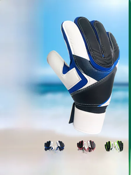 Football Goalkeeper Gloves, Adult Competition Goalkeeper Special Equipment, Non-Slip, Wear-Resistant, Professional Training Sports Protective Gear Set