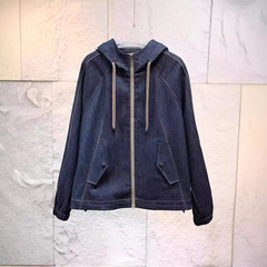 B家秋冬新作婦人服帽子付きカウボーイコート女性代理