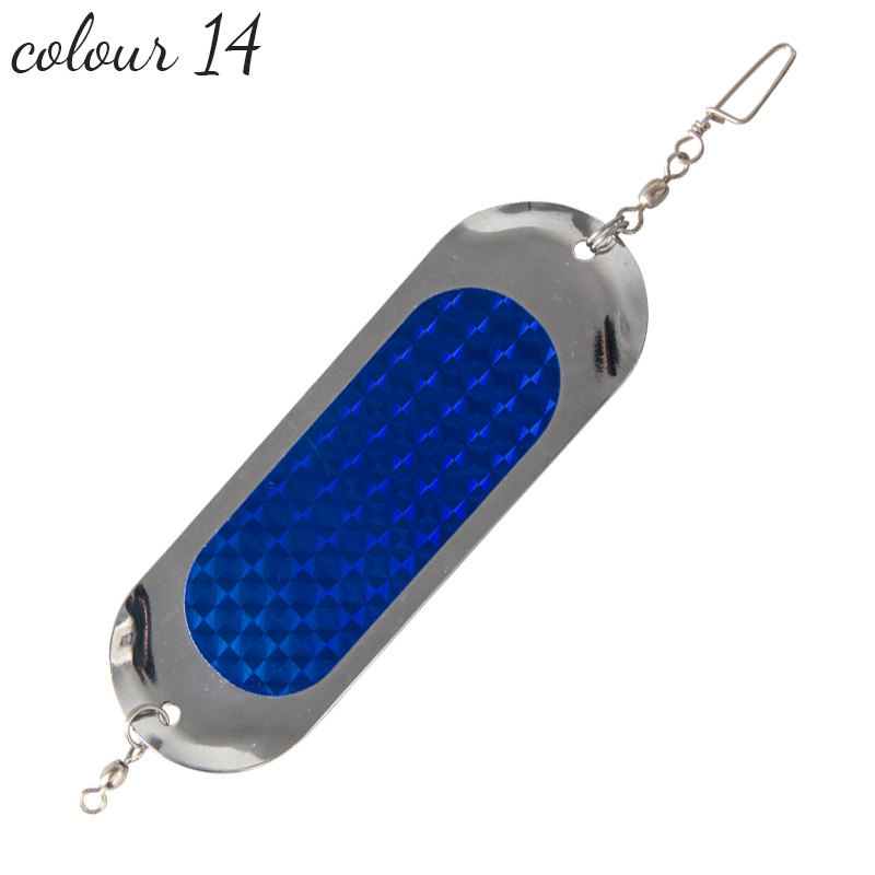 サケのフラッシャーの釣りのフラッシュランプの4.5インチルアーのsalmon fish ing dodgers flashers