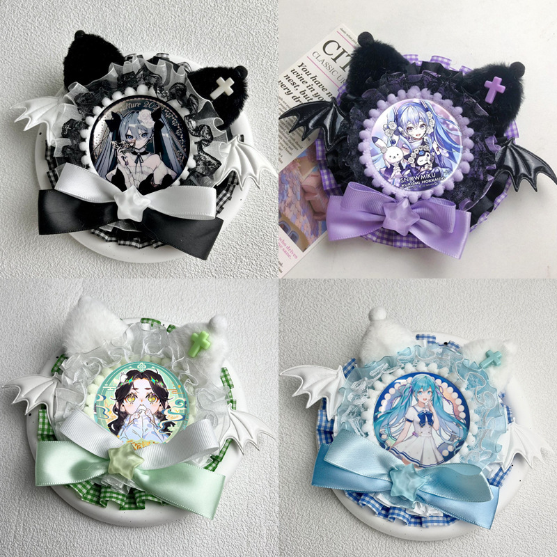 Second-dimensional animation peripheral pain bandaging bag material bag Gu Mei badge yum tow multi-functional yum tow trinkets Second-dimensional animation peripheral pain bandaging bag material bag Gu Mei badge yum tow multi-functional yum tow trinkets