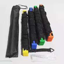 体能训练敏捷梯障碍物 标志桶 幼儿园感统体适能运动器材道具梯子