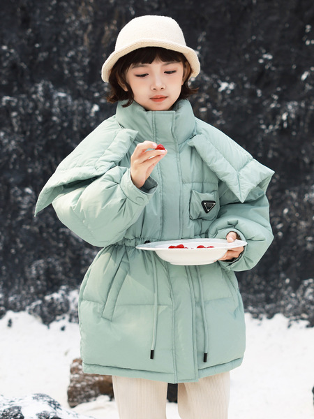 Demi-season children's down jacket