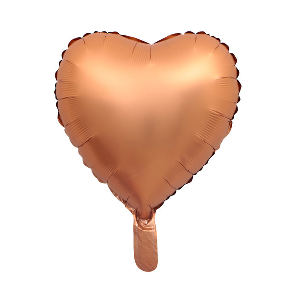 18-inch heart metal balloon