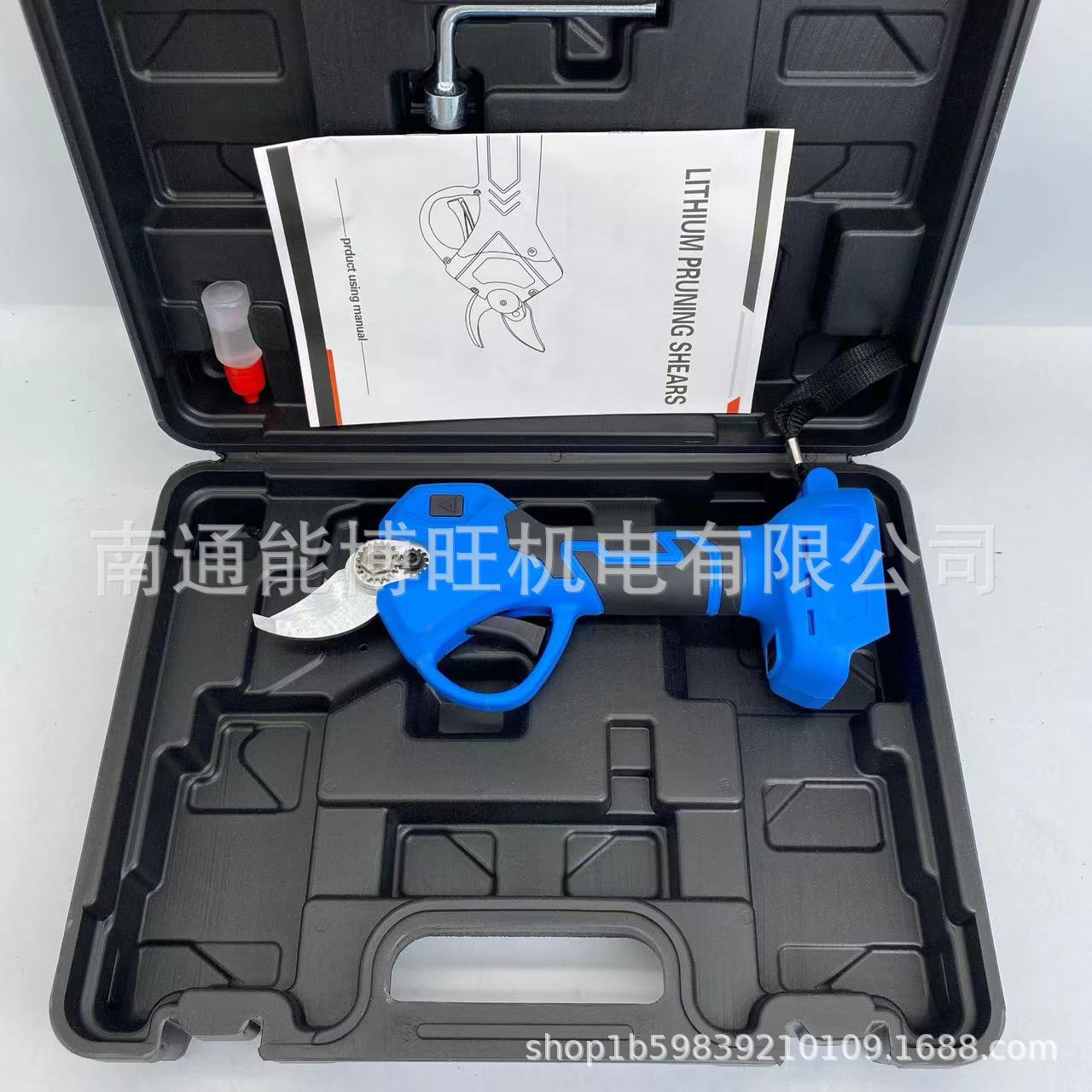 Tijeras eléctricas Tijeras de podar de árboles frutales de mano recargable potente Jardín Tijeras eléctricas de litio Tijeras de rama gruesa Tijeras eléctricas de Rama