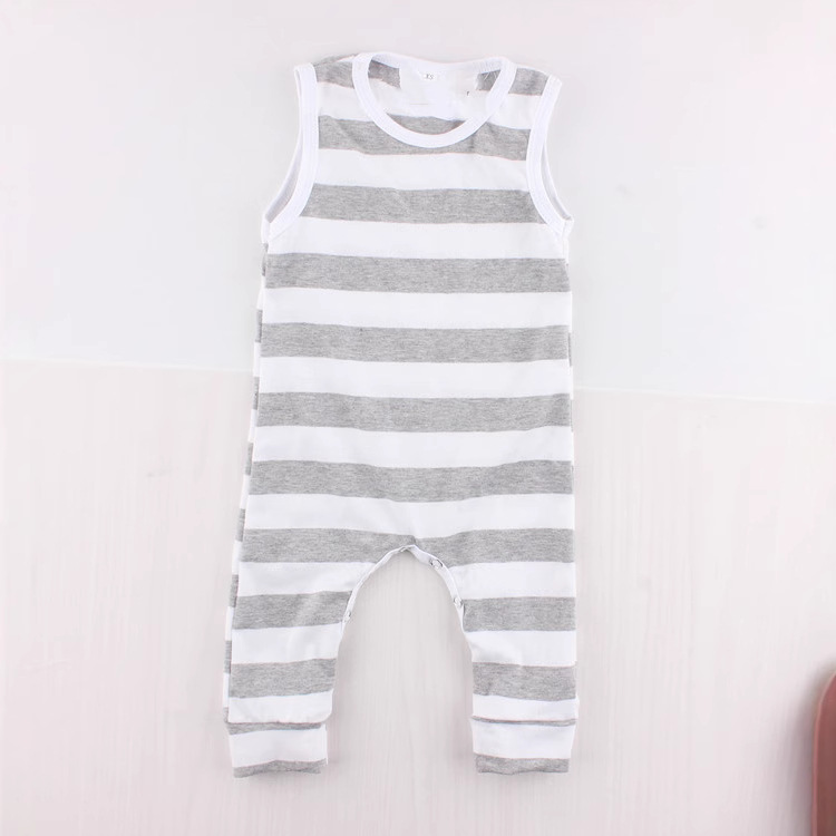 Cross-border cotton sleeveless clothes for infants and young children