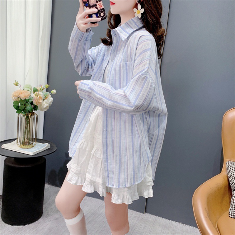 Blue summer shirt