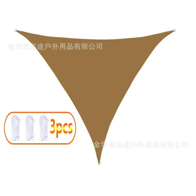 Avtomobil yan çətirləri — Outdoor Terrace Balcony, Sun Protection - sand-yellow-11-1m