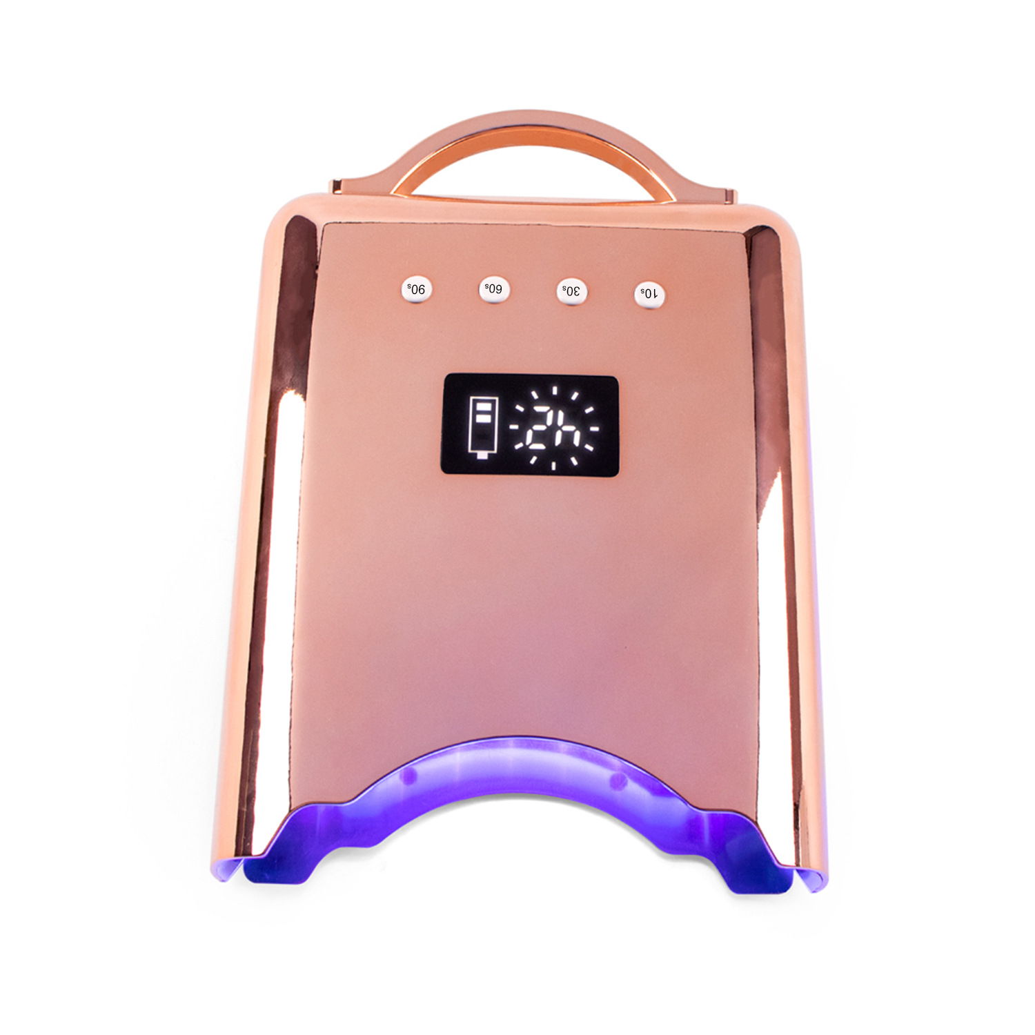 Lámpara de uñas UV pegamento de uñas máquina de fototerapia 78W alta potencia rápida secador inteligente de uñas personalizado seco de lámpara de uñas image 11