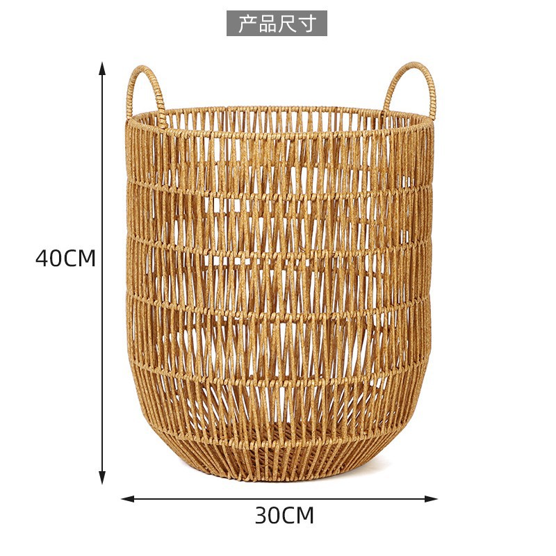 Dirty basket light color diameter 30*41cm