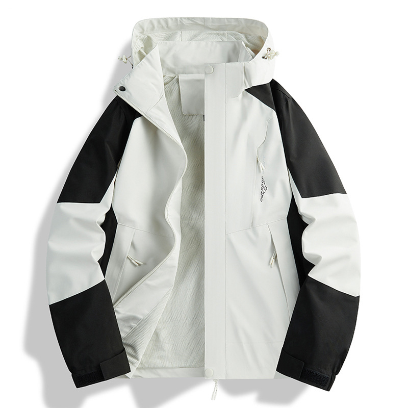남성 - 화이트 [아웃도어 싱글 재킷]