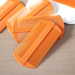 Grate comb wholesale plastic double-sided comb to scalp lice comb two-dollar stall cat and dog lice removal