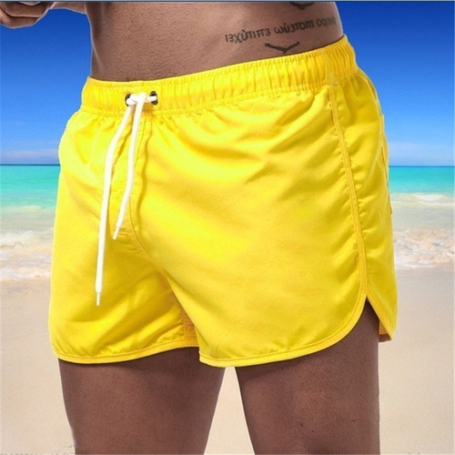 Men's 3-in-1 Beach Shorts Summer Sports Casual Loose Running Fitness Shorts Breathable Quick-Drying Shorts