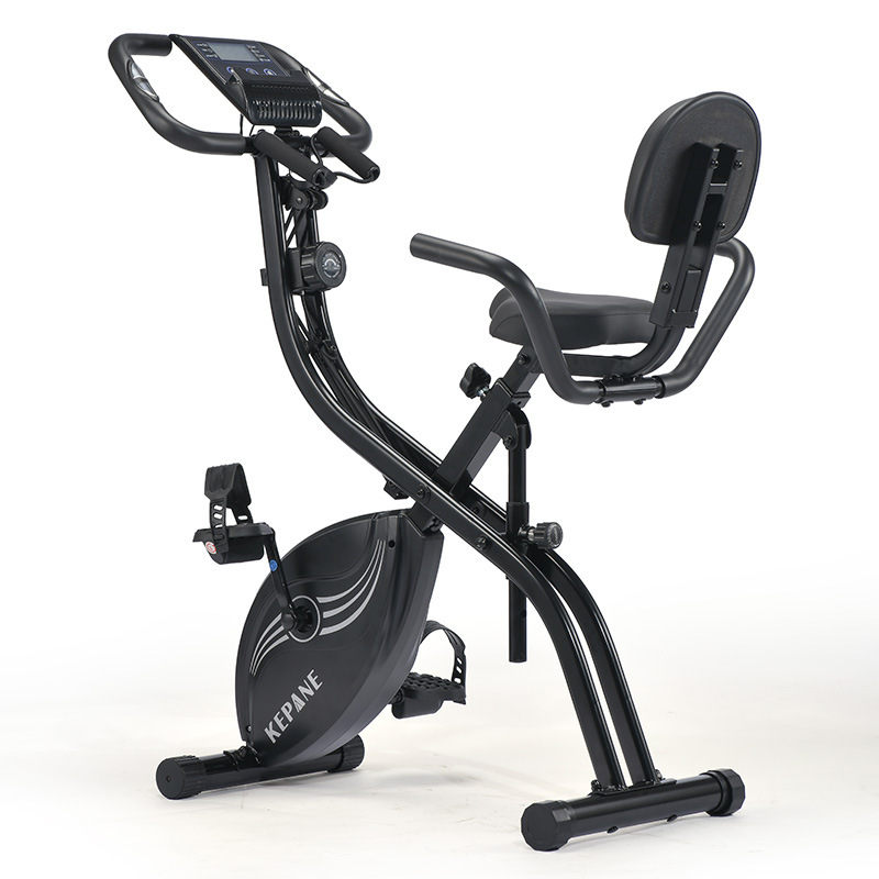 Comercio exterior exclusivamente para ventas directas de fábrica de bicicletas estáticas verticales domésticas, bicicletas magnéticas para interiores silenciosas, equipos de fitness X BIKE