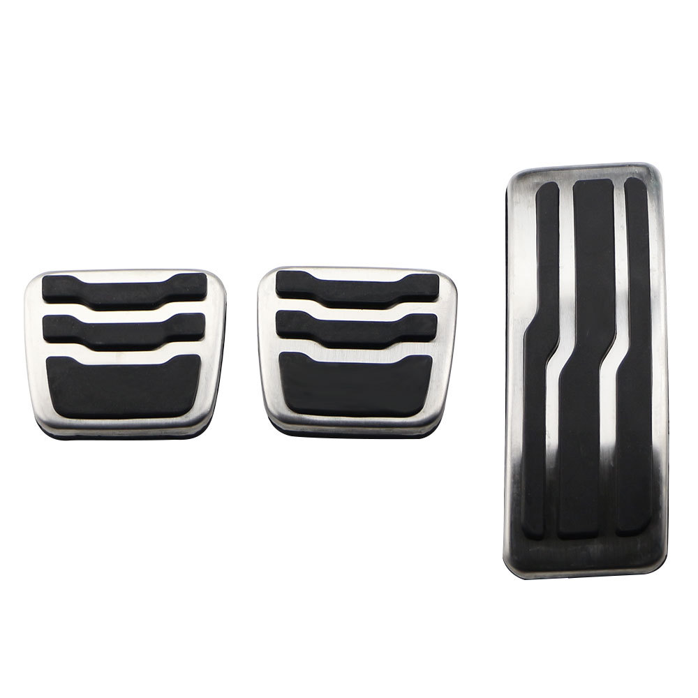 Suitable for Ford Everest Ranger 2015-2025 Stainless Steel Accelerator Pedal Anti-Slip Brake Pedal