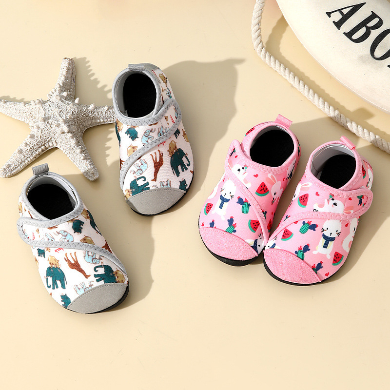 Four Seasons Floor Shoes and Socks Covers for Kidsren Indoor Non-Slip Breathable Baby Cooling Shoes for Men and Women Fitness Skipping Rope Early Education Shoes