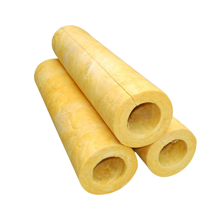 Tubo de aislamiento térmico de lana de vidrio Tubo de aislamiento térmico resistente a altas temperaturas Tubo de aislamiento térmico de aluminio Tubo de lana de vidrio resistente al fuego Tubo de lana de vidrio