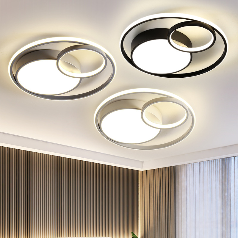 wholesale new pattern Bedroom lights Restaurant lights Living room lights Simplicity modern Warm Master Bedroom circular Northern Europe Ceiling lamps and lanterns