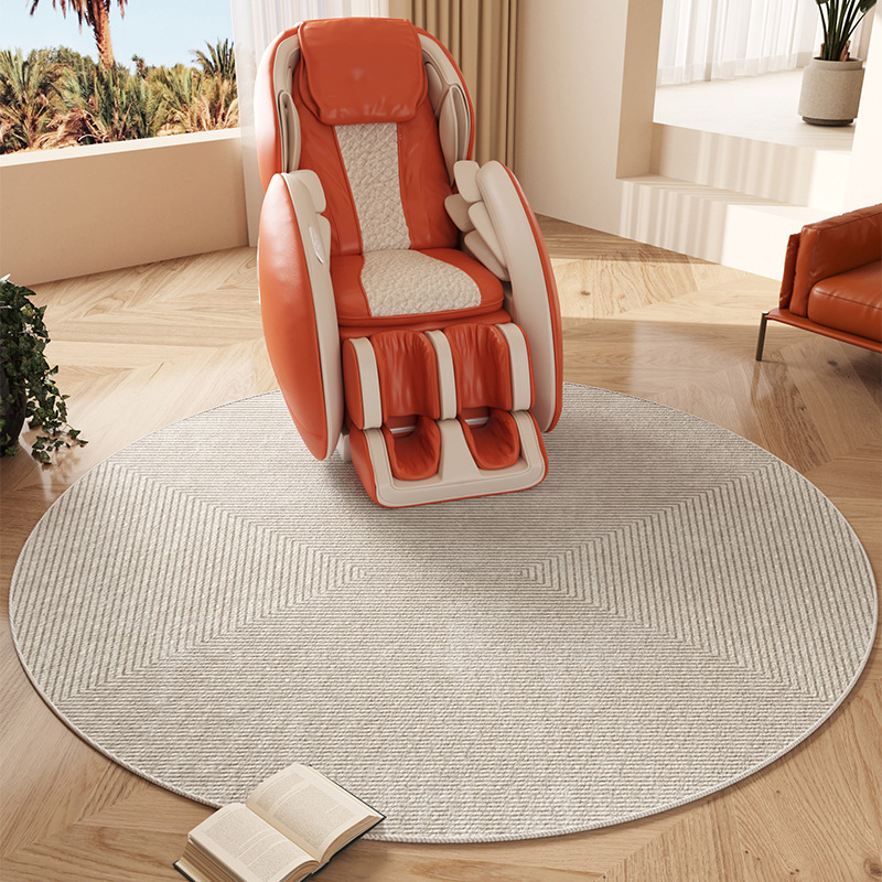 이시자키 벨기에 벨벳 카펫-라운드