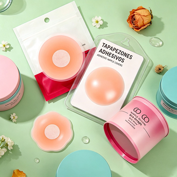 Shockproof nipple stickers