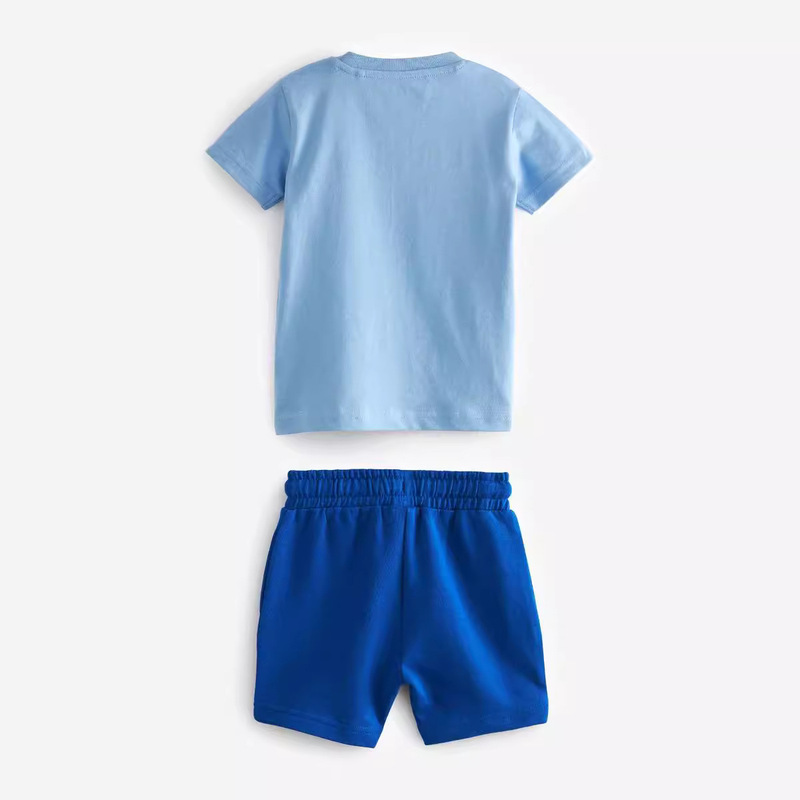 Littlebuddy子供服夏新型綿半袖tシャツ半ズボン子供セット2-7 2枚セット1枚|undefined