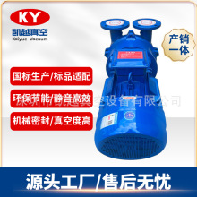 工业用2BVA水环式真空泵高真空无油静音水循环铸铁/不锈钢真空X20