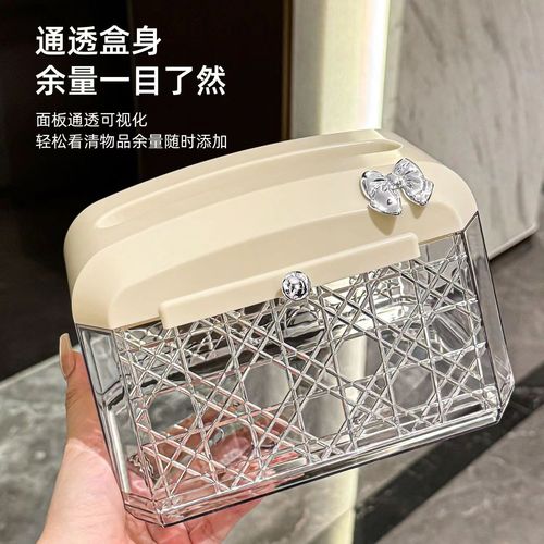 Tissue Box Living Room Coffee Table Home High-End Minimalist Creative Napkin Box Desk Paper Towel Storage Box With A Sense Of Luxury