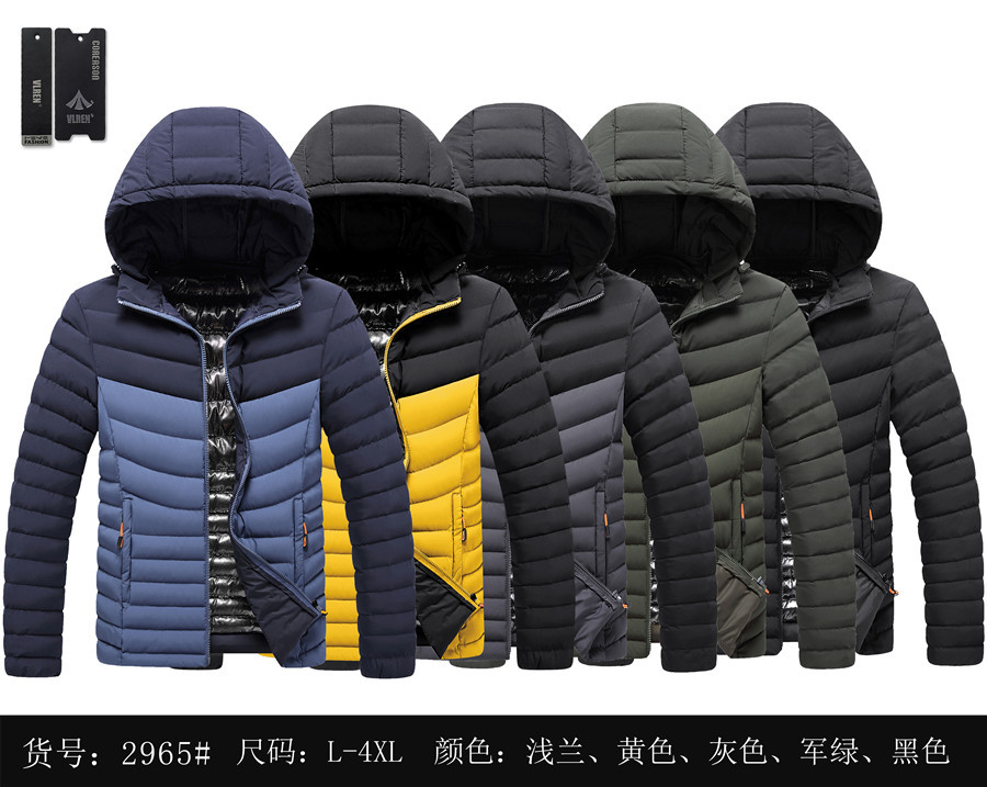 Chaqueta acolchada de algodón transfronteriza para hombres de invierno forrada de lana más tamaño para hombres de costilla de algodón acolchado abrigo raqueta de algodón acolchado fábrica al por mayor 2657