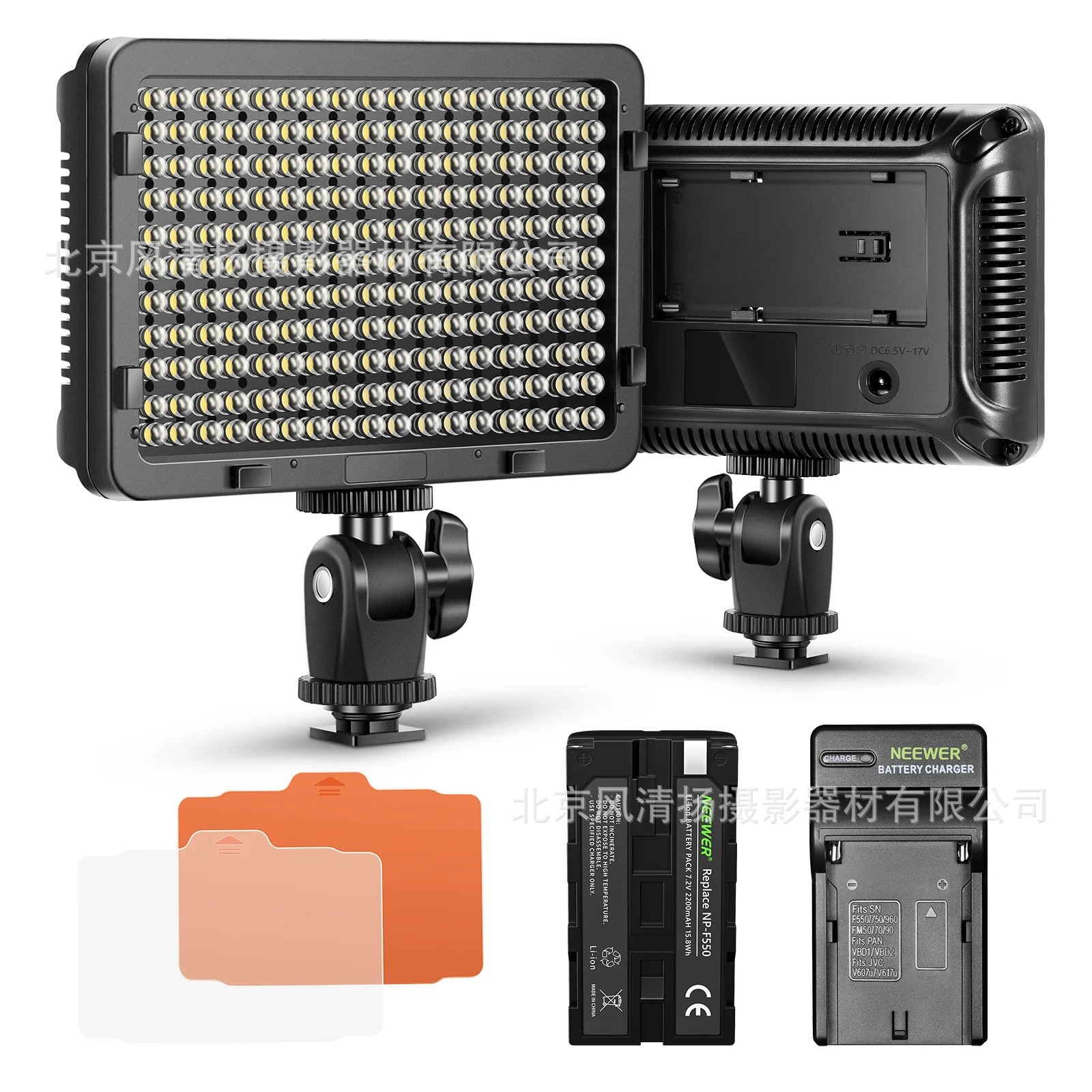 Luz de fotografía Newell 176LED, luz de relleno para cámara SLR, luz de estudio para transmisión en vivo, luz de microfilmación.