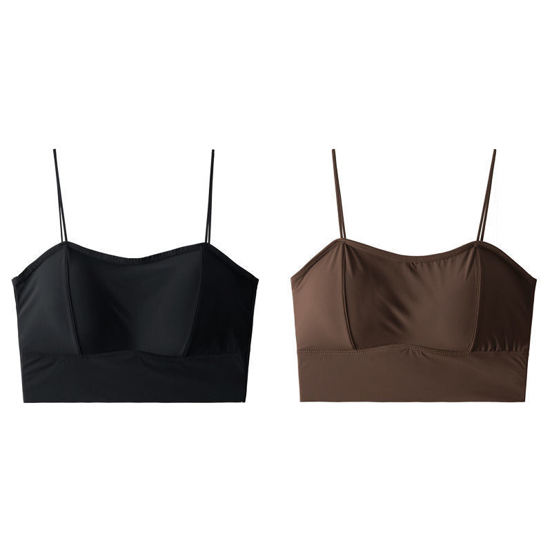 블랙 + 다크 브라운 2 팩-45.00 kg-60.00 kg 1.8cm 두꺼운 가슴 패드