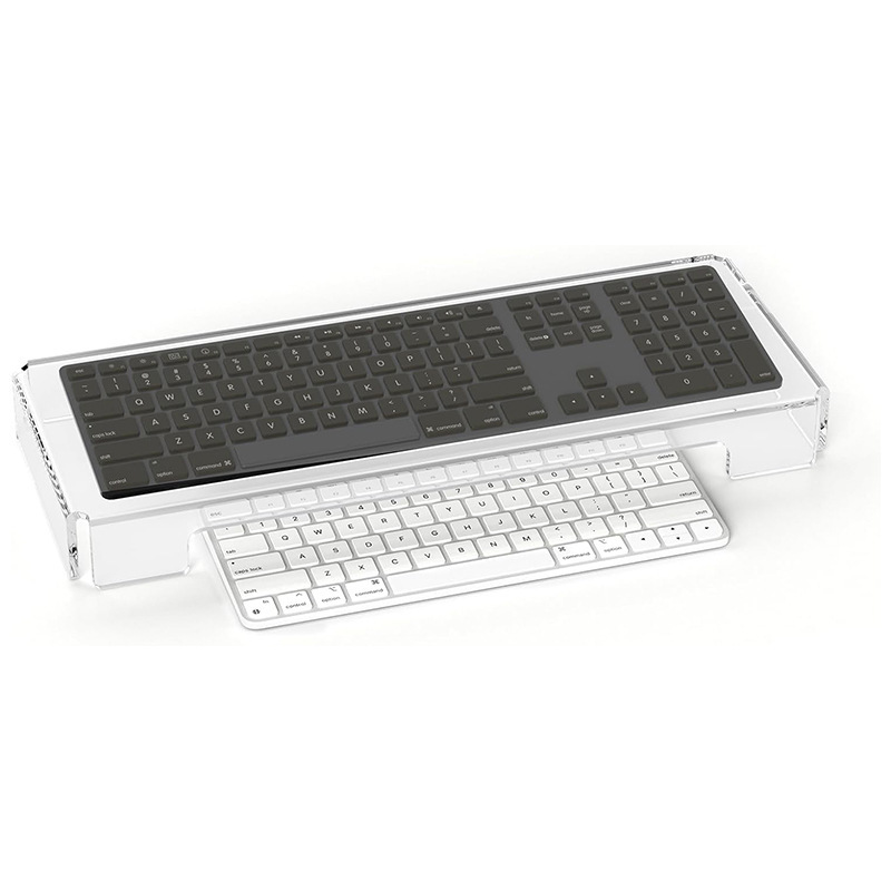 クロスボーダーアクリルコンピュータキーボードカバーキーボード防塵カバーキーボード保護カバー猫保護カバーデスクトップ収納ケース|undefined