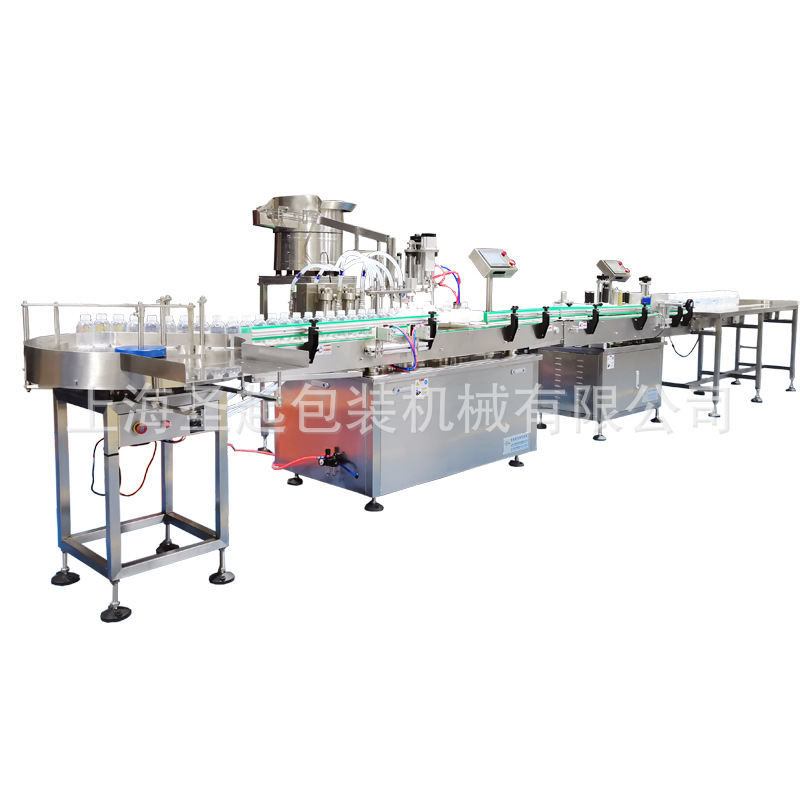 �Ϻ�ʥ��ƿװ������ˮע��Һ��װ�� ȫ�Զ��־�������ˮ��װ��