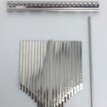 Kalimba pulgar piano metralla carinba accesorios clave tuning martillo bolsa de tela manual madera almohada música puntuación