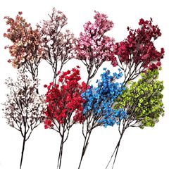 クロスボーダー専用絹布満天星シミュレーション花小砕花造花家装飾生け花結婚式堂布景置物