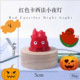 *red casio*solid wood base-creative night light