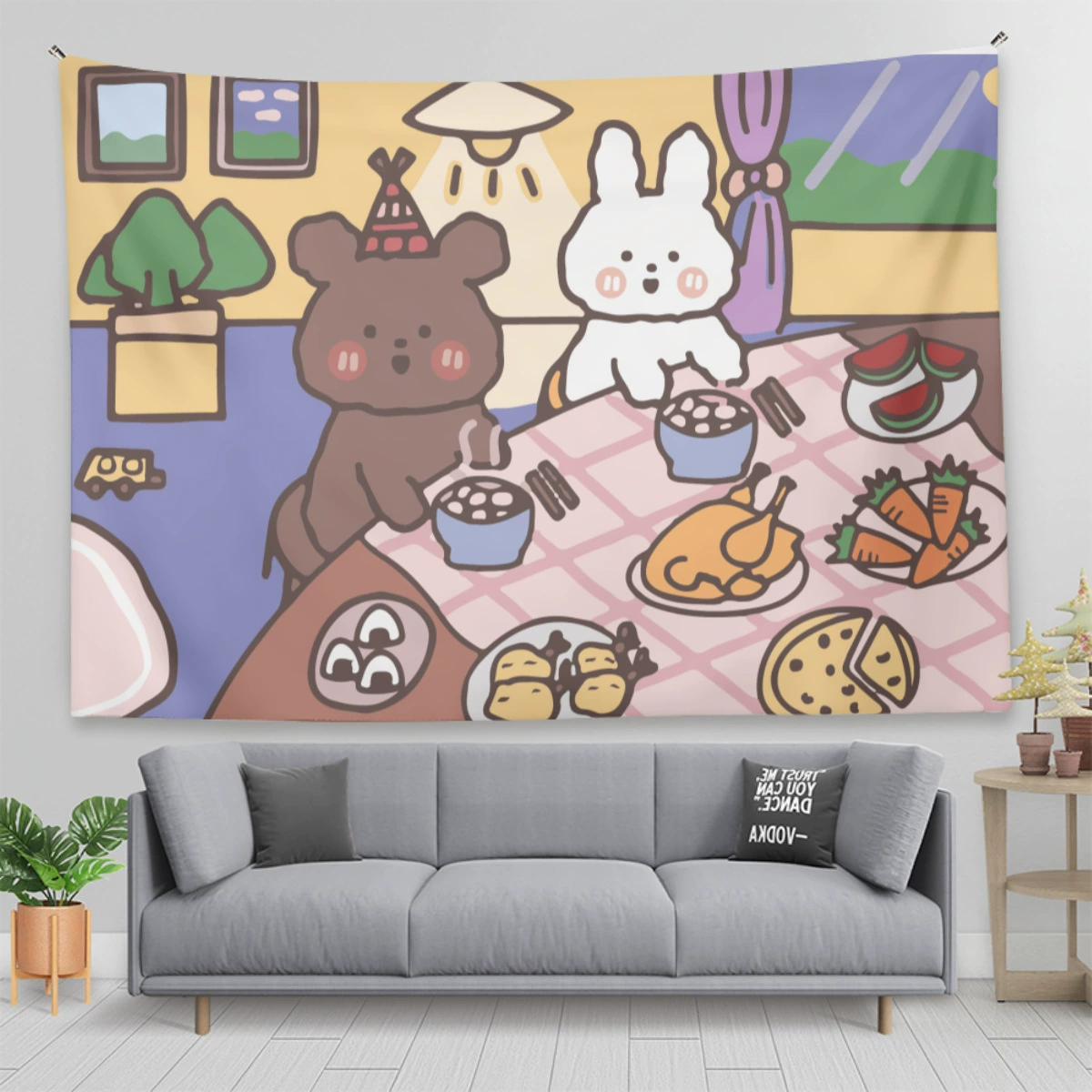 Digital tapestry, calendar, wall mount, 2023 collection, new collection
