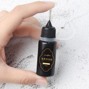 Nail soft fat disposable sealing glue epoxy nail shop edge sealing glue reinforcement strong sticky Diamond glue nail piece glue