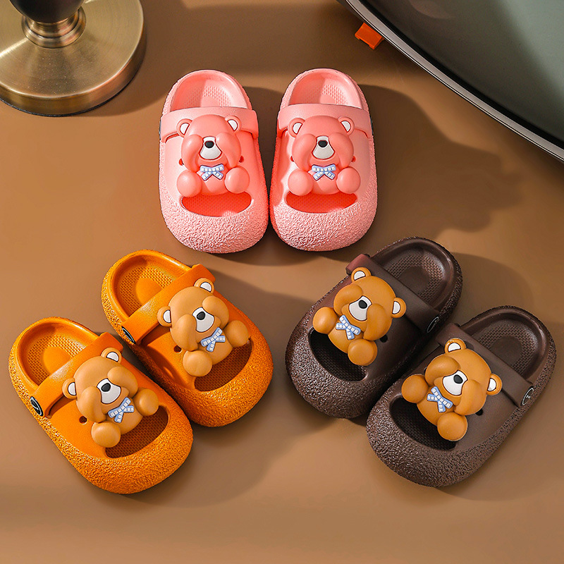 Zapatillas infantiles para bebés con suela suave jardín agujero zapatos para niños en el hogar zapatos de playa antideslizantes para niñas