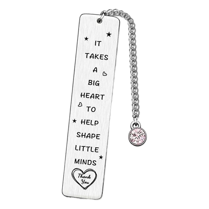 Marcador de acero inoxidable letras temporada de graduación Día del maestro regalo de Acción de Gracias personalizado estilo creativo artístico marcador de acero de titanio al por mayor